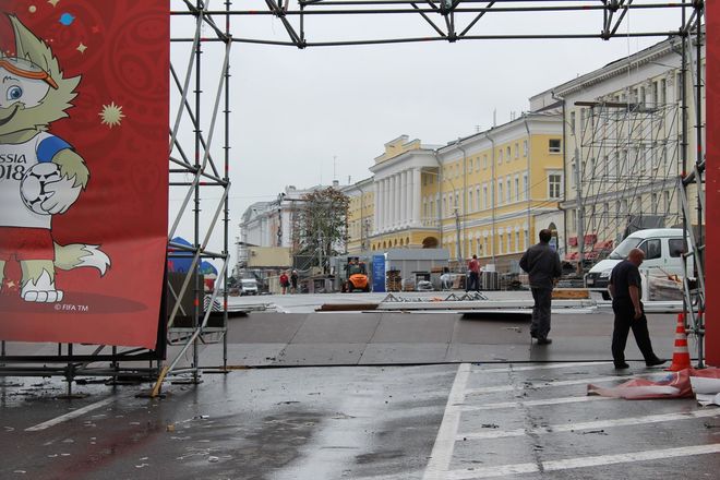 Фан-зону в Нижнем Новгороде демонтируют до 1 августа - фото 11