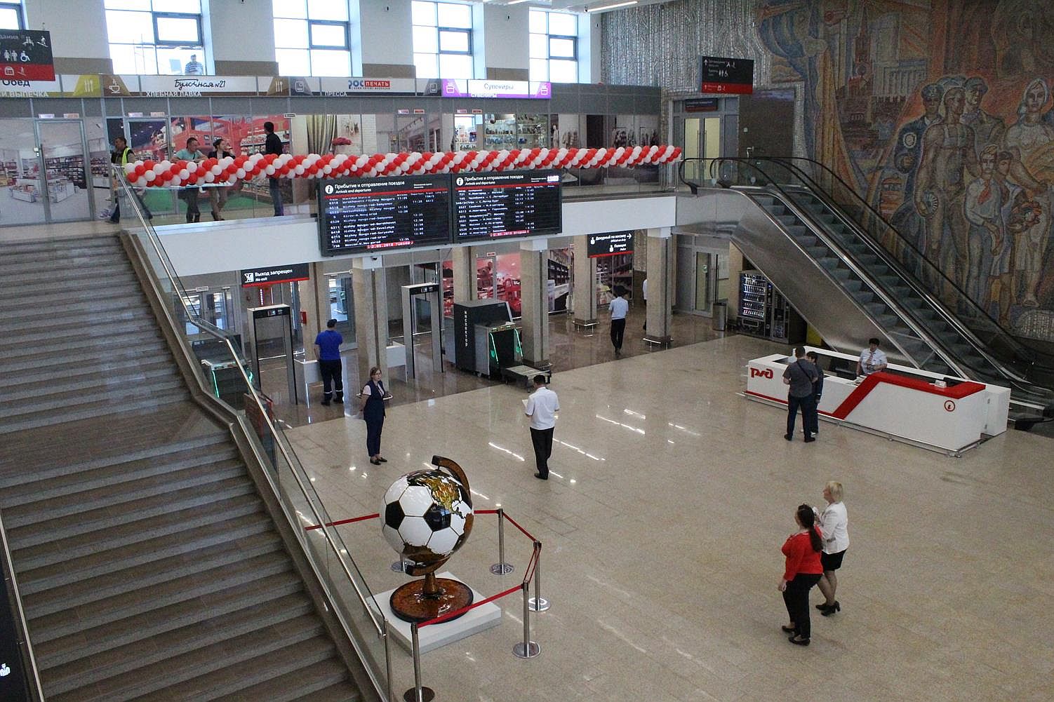 Железнодорожный вокзал Нижнего Новгорода готовится к ЧМ-2018 (ФОТО) - фото 1