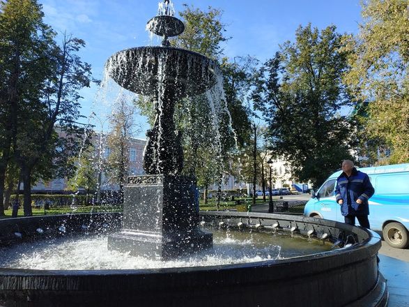 Главный фонтан Нижнего Новгорода отключили до весны (ФОТО) - фото 1