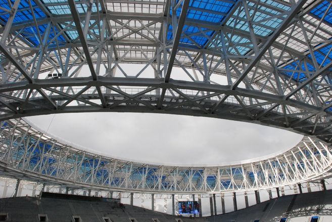 Делегация FIFA оценила степень готовности стадиона &laquo;Нижний Новгород&raquo; к ЧМ-2018 (ФОТО) - фото 59