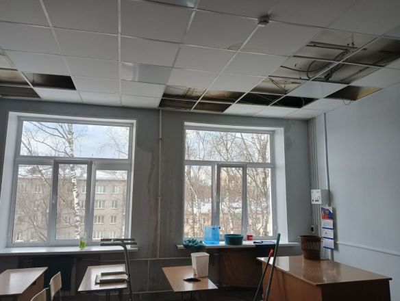 Школа № 29 терпит бедствие в Советском районе из-за внутреннего потопа - фото 3
