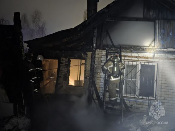 Пожар случился в частном доме в Нижнем Новгороде: погиб мужчина - фото 1