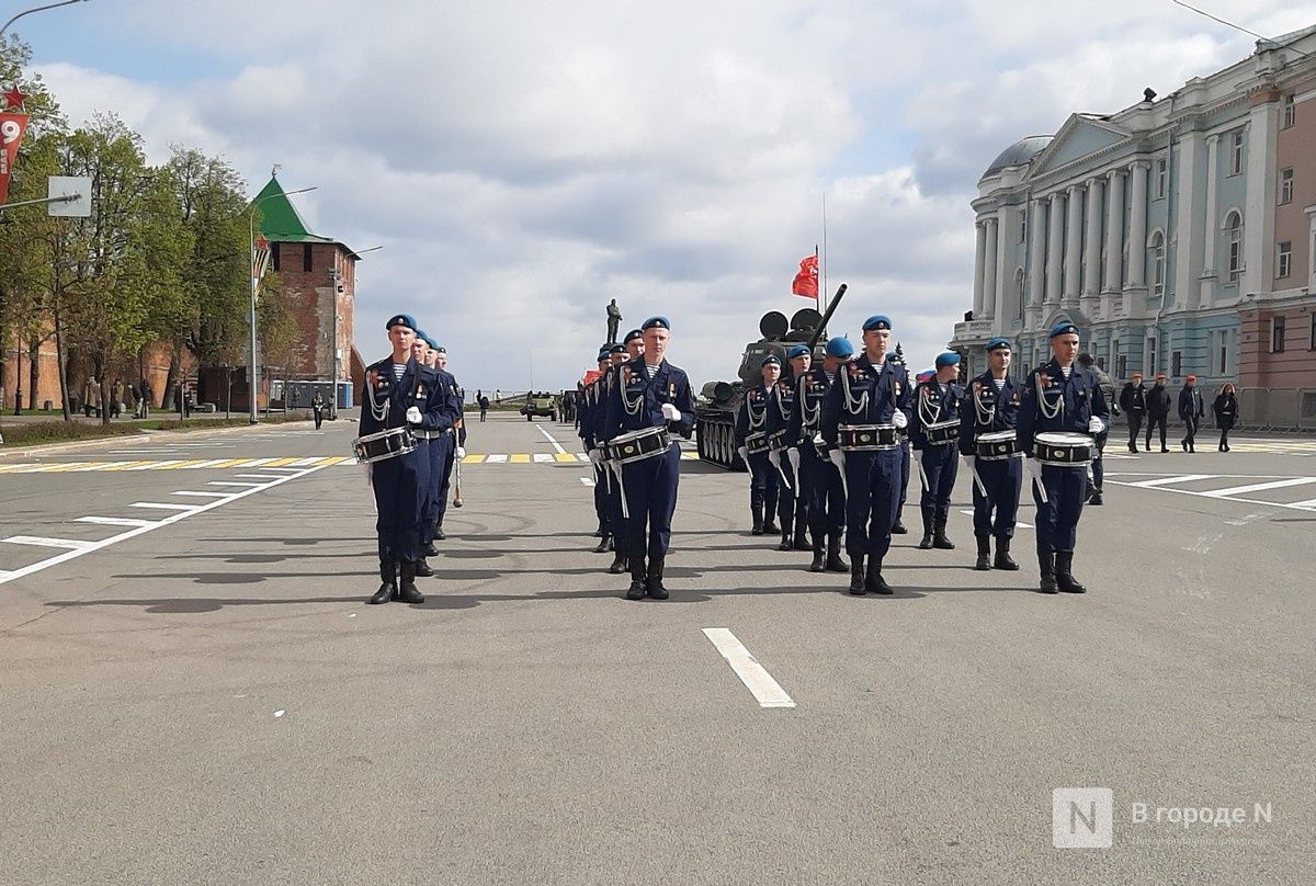 Парад в честь 79-й годовщины Победы проходит в Нижнем Новгороде