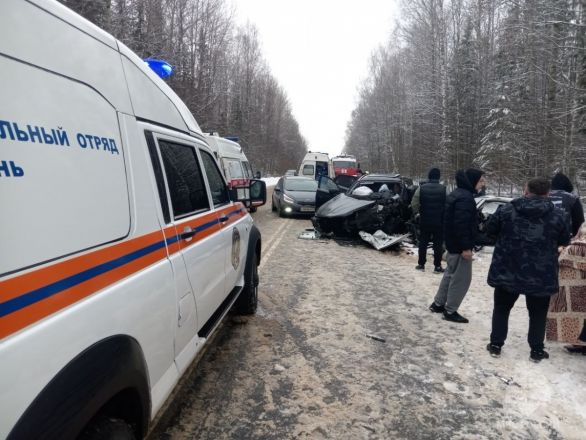 Опубликованы фото с места страшного ДТП с детьми в Нижегородской области - фото 3