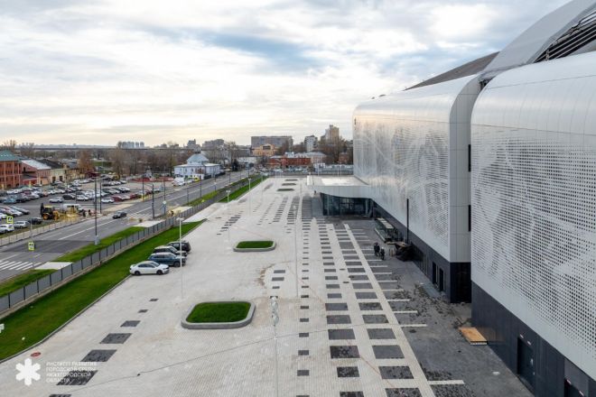 Стройка завершается: как сейчас выглядит Ледовый дворец на Стрелке - фото 6