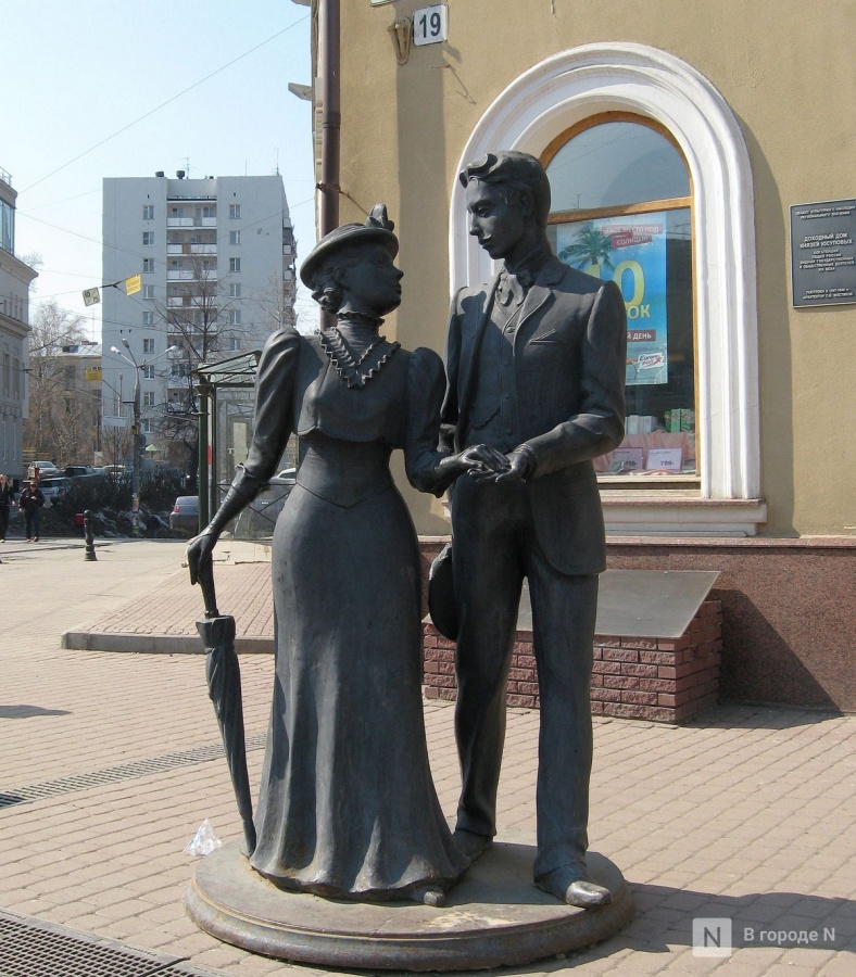 От Адама и Евы до пары мышей: самые романтичные памятники Нижнего Новгорода - фото 29