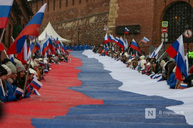 Фоторепортаж: как прошел День народного единства в Нижнем Новгороде - фото 19