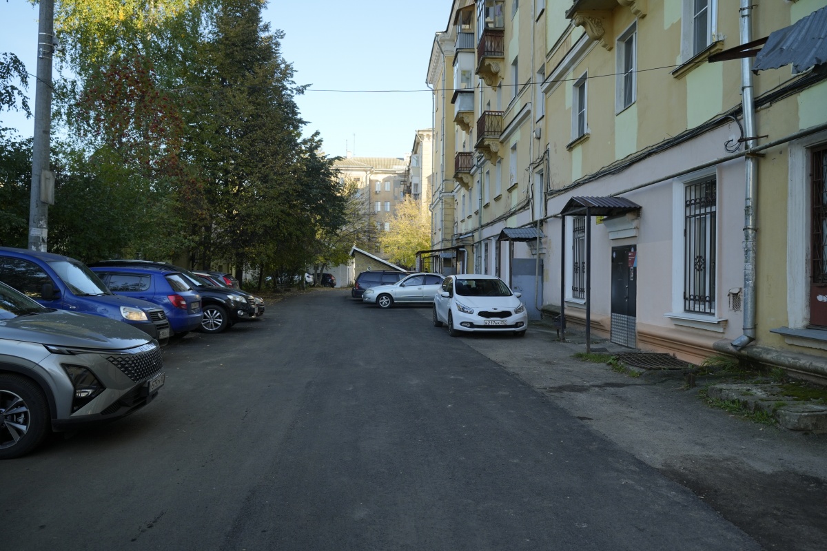 Две дороги отремонтировали в Московском районе при помощи социальных участковых - фото 2