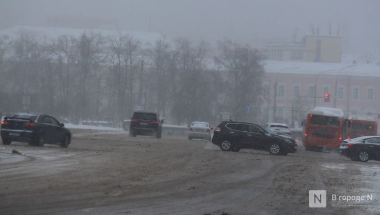 Снежный циклон &laquo;Валли&raquo; обрушился на Нижний Новгород: фоторепортаж - фото 77
