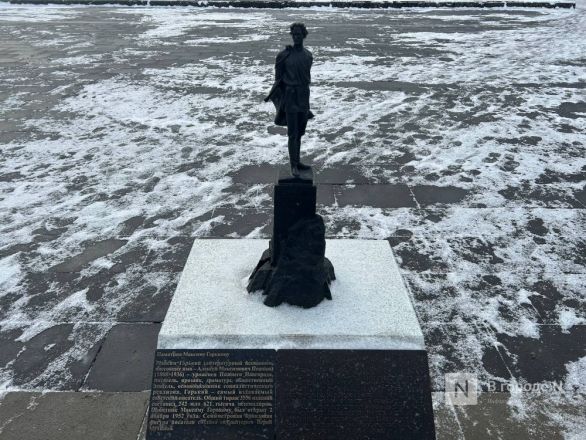 Тактильный макет памятника Горькому появился в Нижнем Новгороде - фото 3