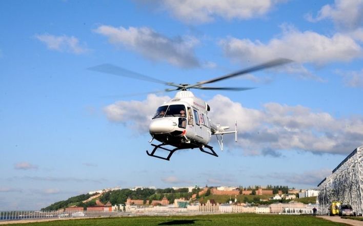 Для доставки пациента из Ветлуги в ожоговый центр впервые задействован вертолет - фото 1