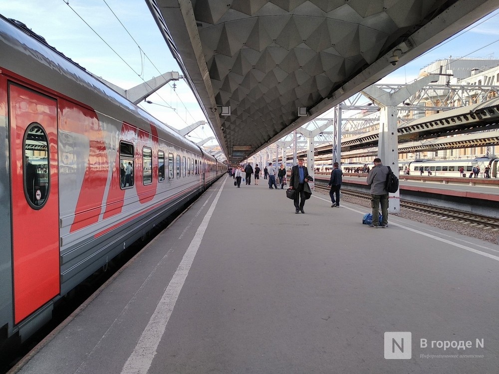 Количество пассажиров скоростных поездов в Нижний Новгород сократилось из-за коронавируса