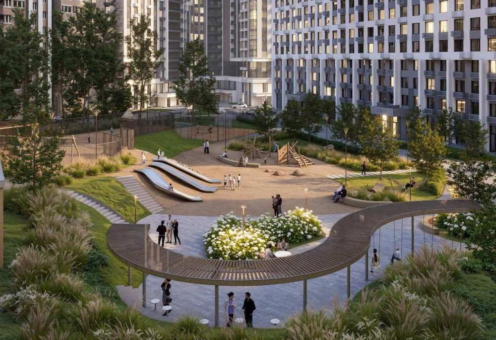 Презентован проект благоустройства нижегородского ЖК &laquo;Дом на Набережной&raquo; - фото 1