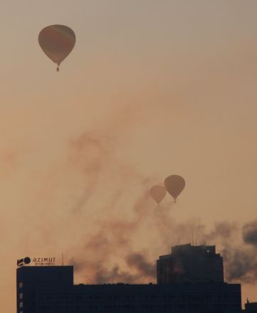 Гонка на воздушных шарах стартовала в Нижнем Новгороде (ФОТО) - фото 11