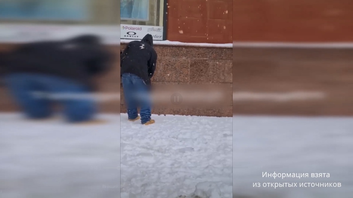 Бомжа-граффитиста задержали в центре Нижнего Новгорода - фото 1