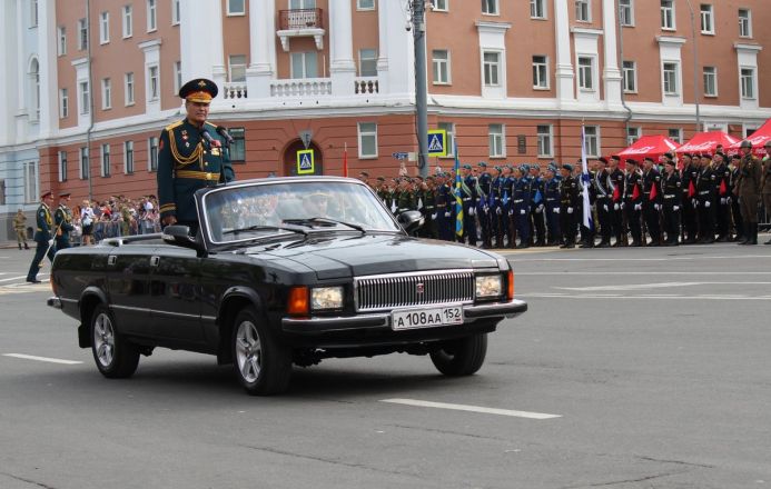 В Нижнем Новгороде состоялся парад в честь 74-й годовщины Победы - фото 25