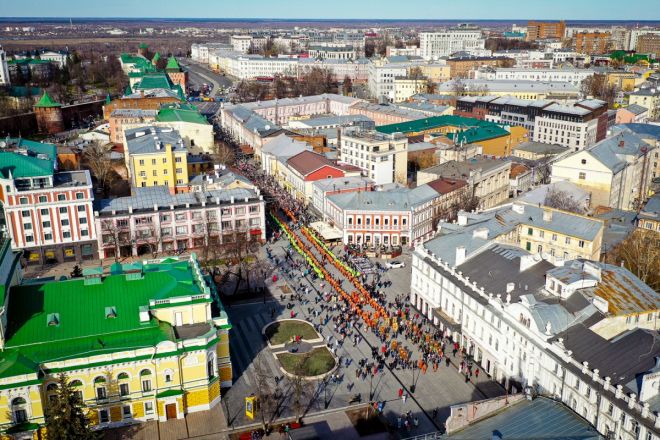 3,9 тысяч человек приняли участие в крестном ходе в Нижнем Новгороде - фото 2