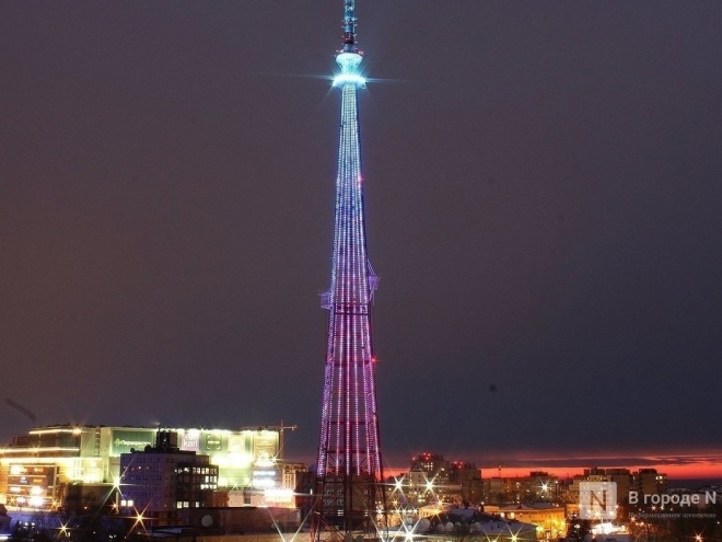 Нижегородская телебашня &laquo;заиграет&raquo; красками 196-метрового триколора  - фото 1