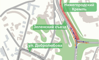 Движение ограничат на Зеленском съезде из-за ремонта трамвайных путей - фото 1