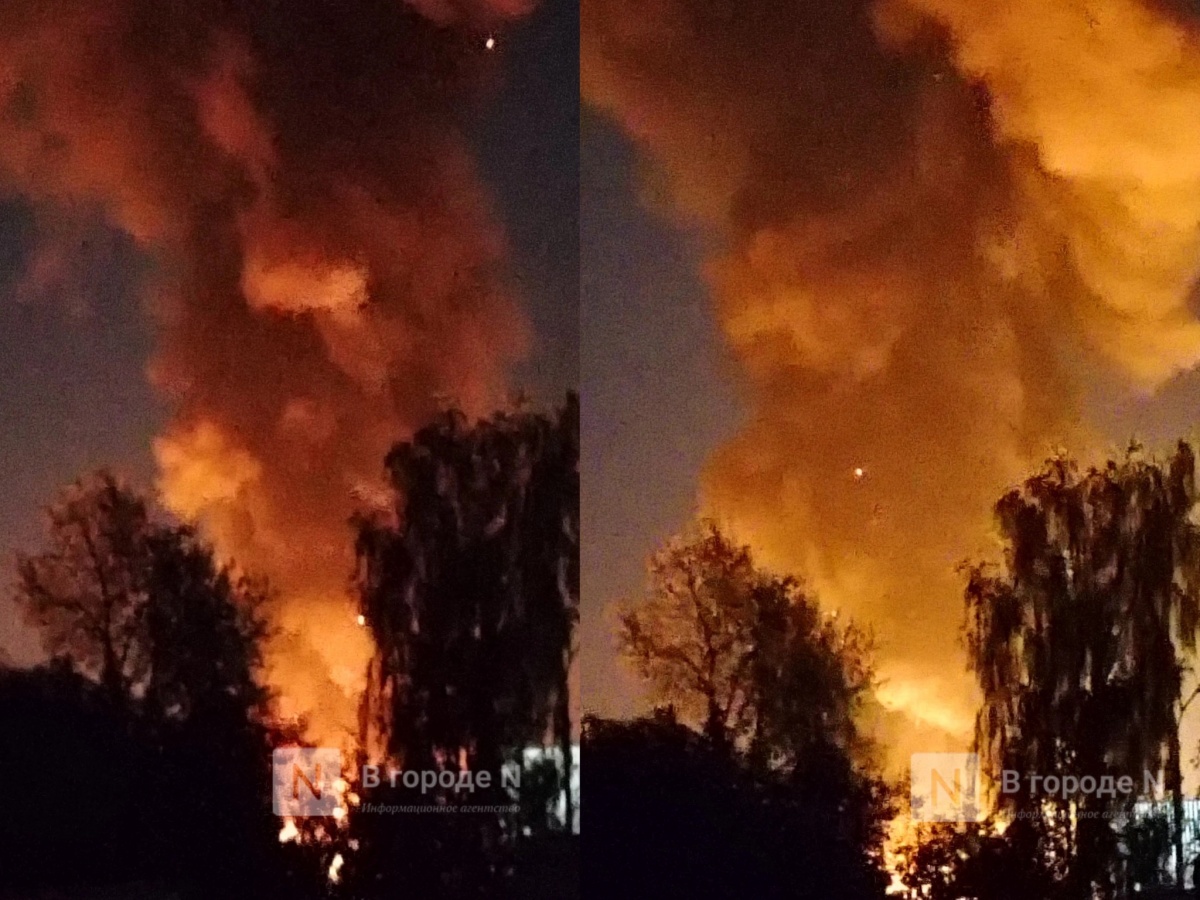 Стала известна причина пожара на производстве в Нижнем Новгороде - фото 1