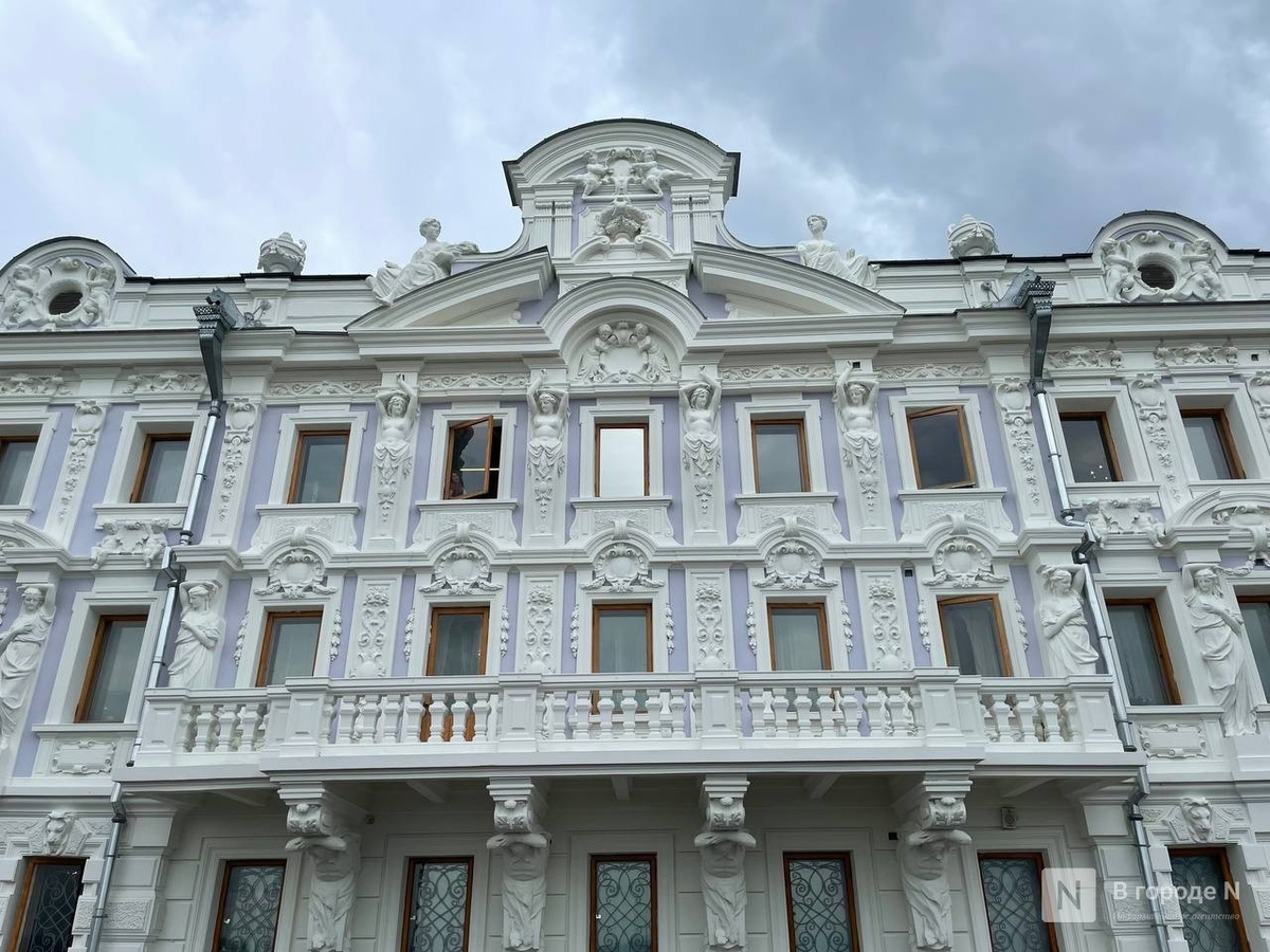Фасад усадьбы Рукавишниковых отреставрировали в Нижнем Новгороде - фото 1