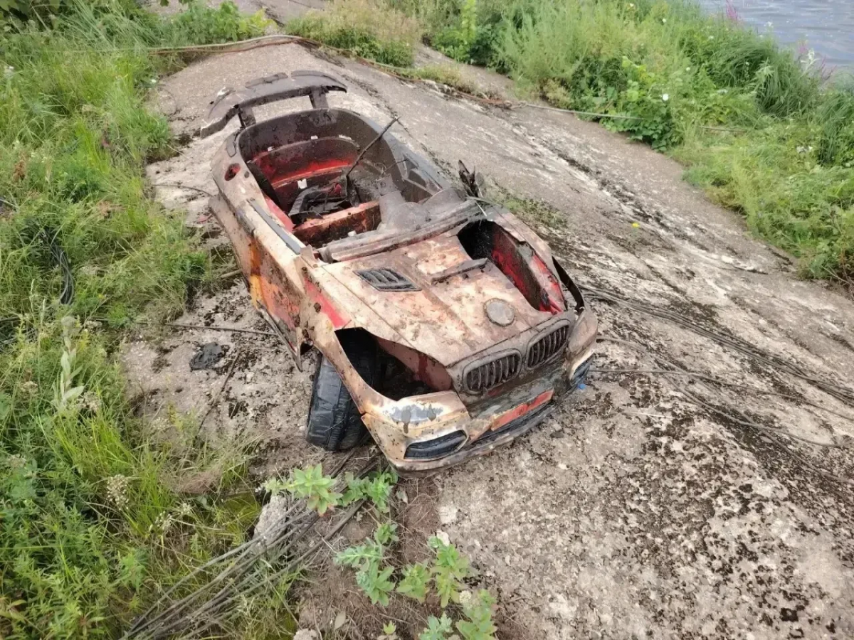 «Бороздила просторы Волги»: BMW нашли на водопроводной станции в Нижнем Новгороде - фото 1