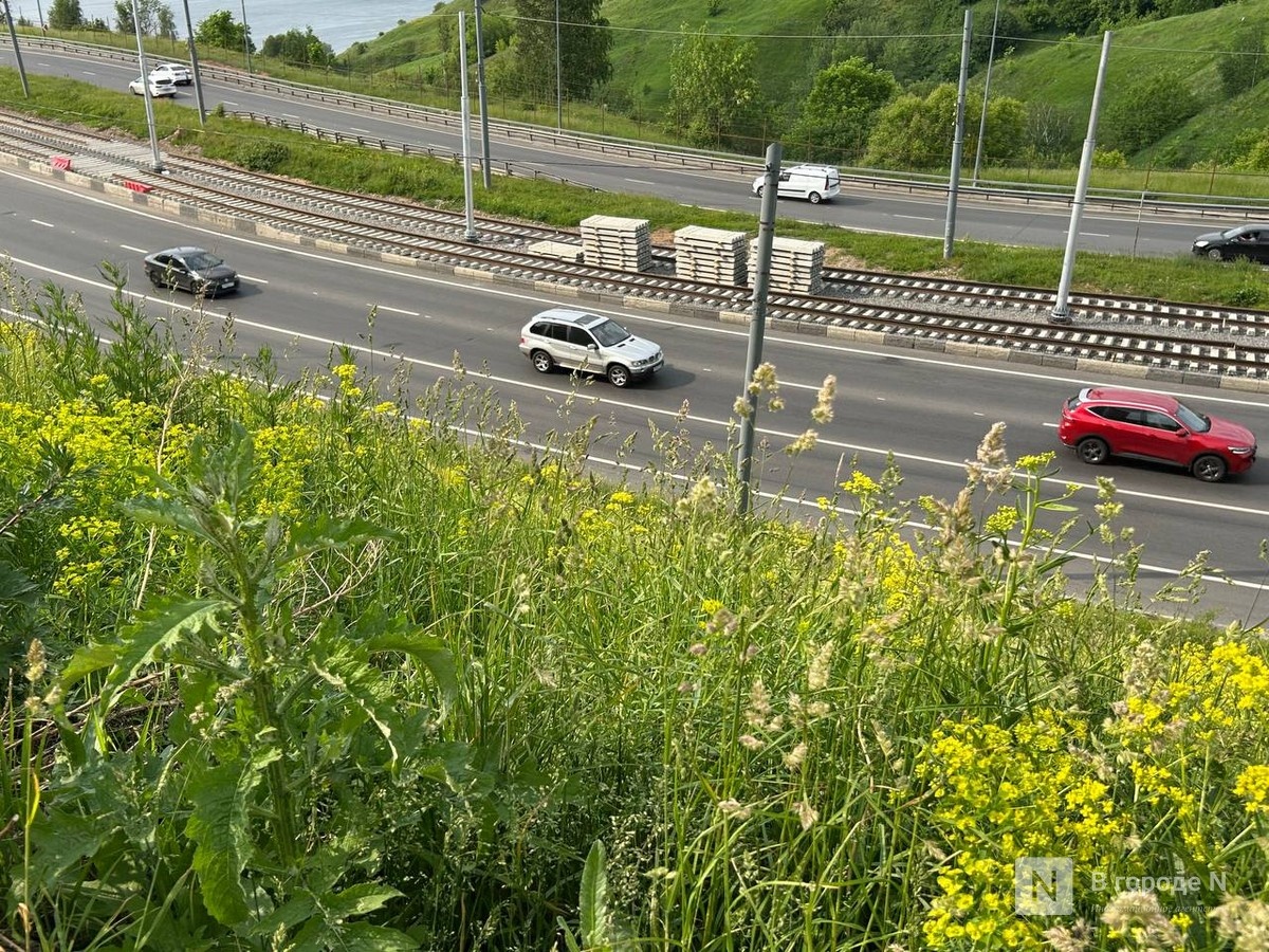 Ремонт трамвайных путей на Окском съезде завершен на 68% - фото 1