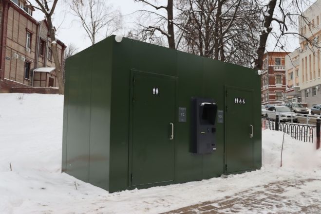 Восемь новых туалетов установили в центре Нижнего Новгорода - фото 2