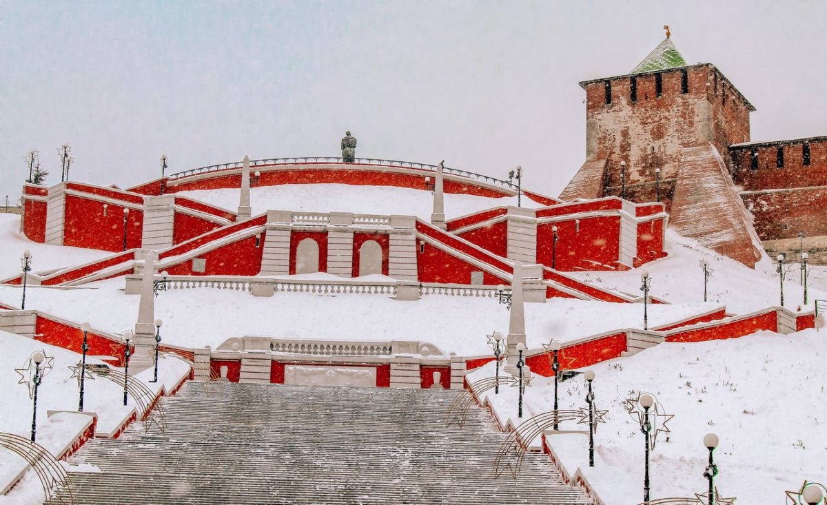 Заснеженные парки и &laquo;пряничные&raquo; домики: что посмотреть в Нижнем Новгороде зимой - фото 11