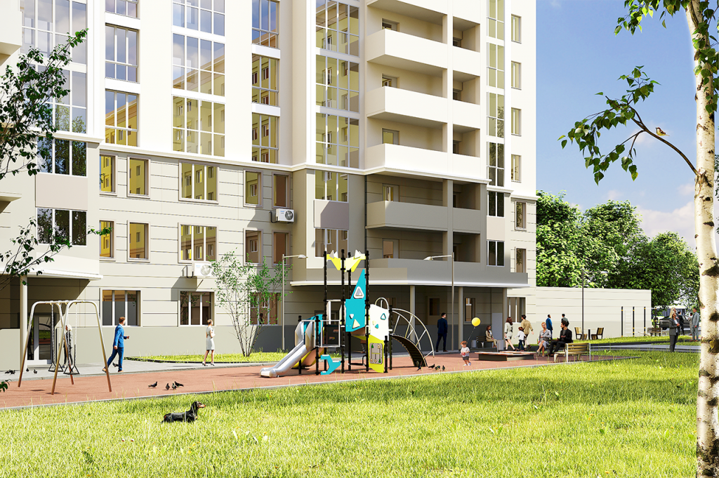 ЖК рядом с площадью Комсомольской в Нижнем Новгороде готов на 60% - фото 1