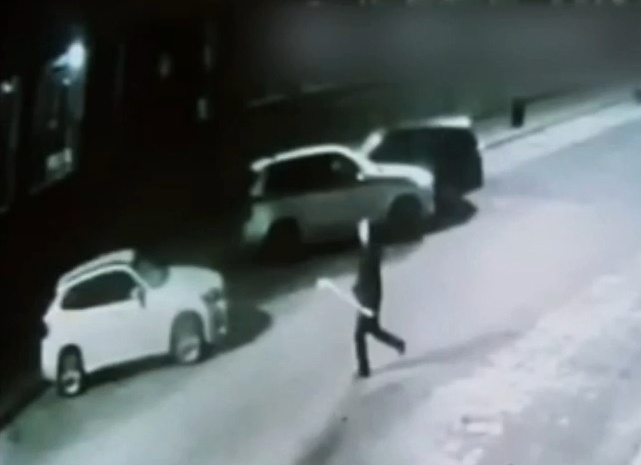 Нижегородец напал с клюшкой на припаркованный автомобиль - фото 1