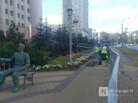 Место самосожжения Ирины Славиной перекрыли в Нижнем Новгороде - фото 3