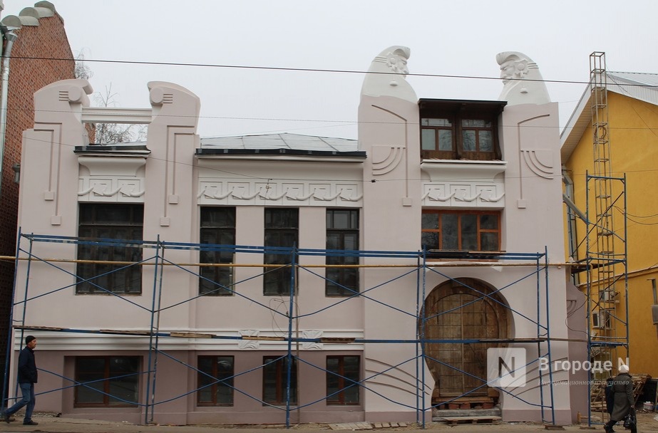 Реставрация Шахматного домика в Нижнем Новгороде завершится летом 2023 года - фото 1
